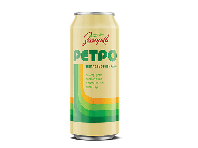 Butelka piwa Zagorka Retro, niepasteryzowana wersja popularnego bułgarskiego piwa