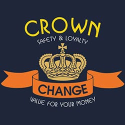 Logo sieci bezpiecznych kantorów CROWN w Bułgarii