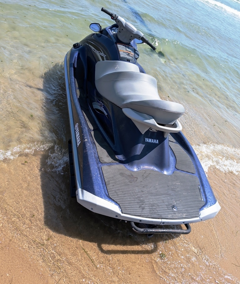 Skuter wodny - dokładnie ten model możesz wypożyczyć na plaży w Słonecznym Brzegu