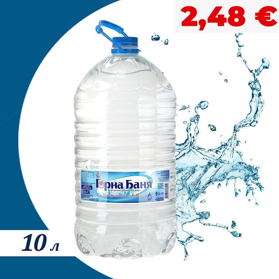 voda gorna bana mineralna 10l | Słoneczny Brzeg