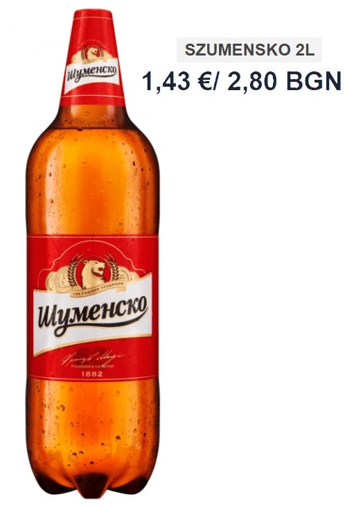 Piwo Shumensko cena w Bułgarii